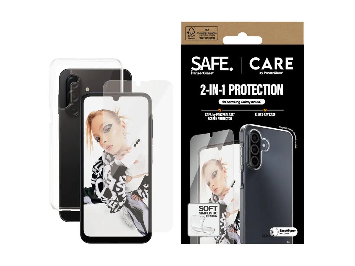PanzerGlass CARE by PanzerGlass X-Ray - 2-in-1 Bundle - hintere Abdeckung für Mobiltelefon - Ther
