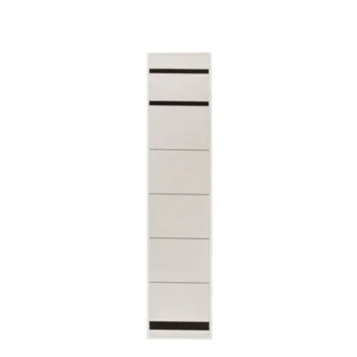 Westcott Ordnerrückenetikett schmal/kurz 39 x 192 mm (B x H) selbstklebend mit Griffloch weiß 10 Etik/Pack.