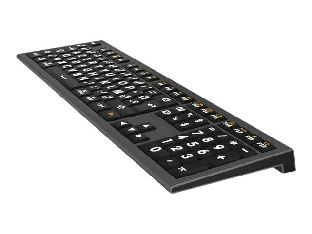 Logickeyboard LKB-LPWB-A2M-FR - Volle Größe (100%) - Kabelgebunden - USB - Scherenschalter - A
