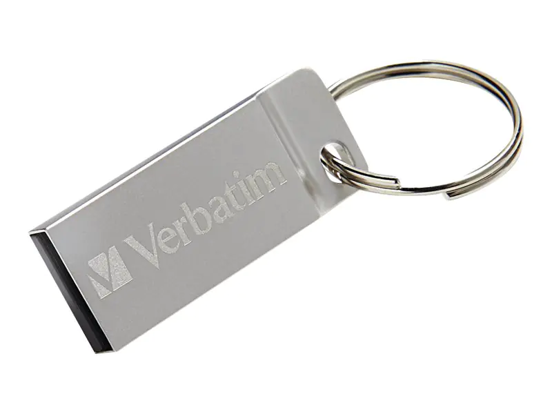 Verbatim Metal Executive - USB-Flash-Laufwerk - 16 GB - USB - Silber