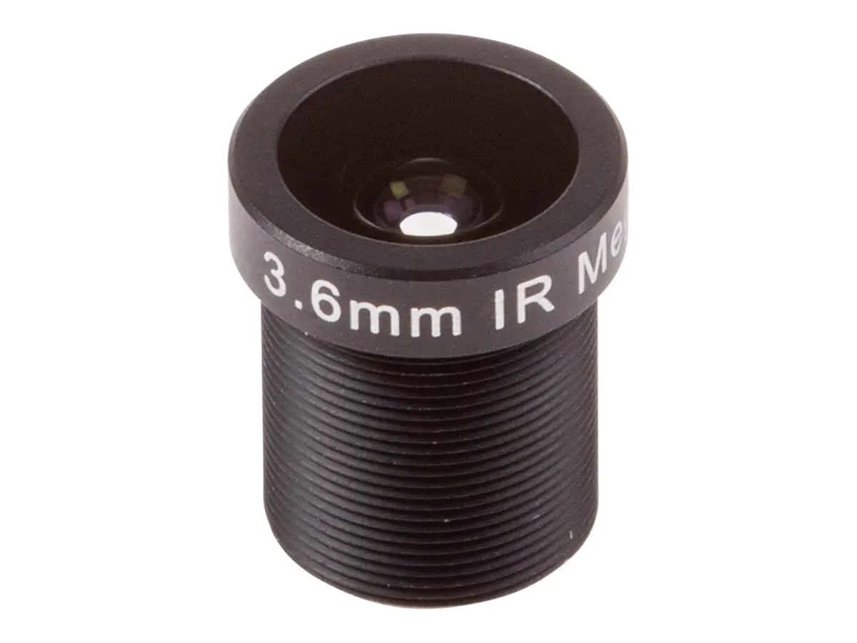 Axis CCTV-Objektiv - M12-Anschluss - 3.6 mm - f/1.8 (Packung mit 10) 02007-001
