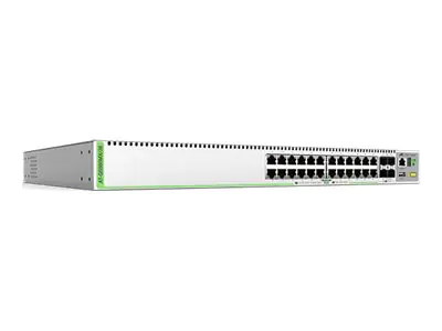 Allied Telesis CentreCOM AT-GS980MX/28 - Switch - L3 - managed - 24 x 10/100/1000 + 4 x 10 Gigabit SFP+ (Uplink) - an Rack montierbar