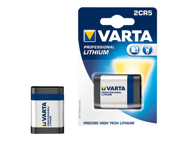 Varta Professional - Batterie 2CR5 - Li - 1600 mAh