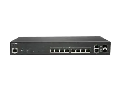 SonicWALL Switch SWS12-10FPOE - Switch - managed - 10 x 10/100/1000 (PoE+)