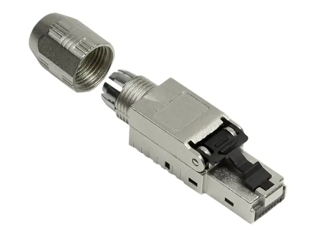LogiLink Professional - Netzwerkanschluss - RJ-45 (M) - abgeschirmt - CAT 6a