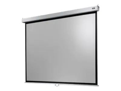 Celexon Manual Professional Plus Data format - Leinwand - Deckenmontage möglich, geeignet für Wandmontage - 275 cm (108") - 4:3 - mattweiß - weiß