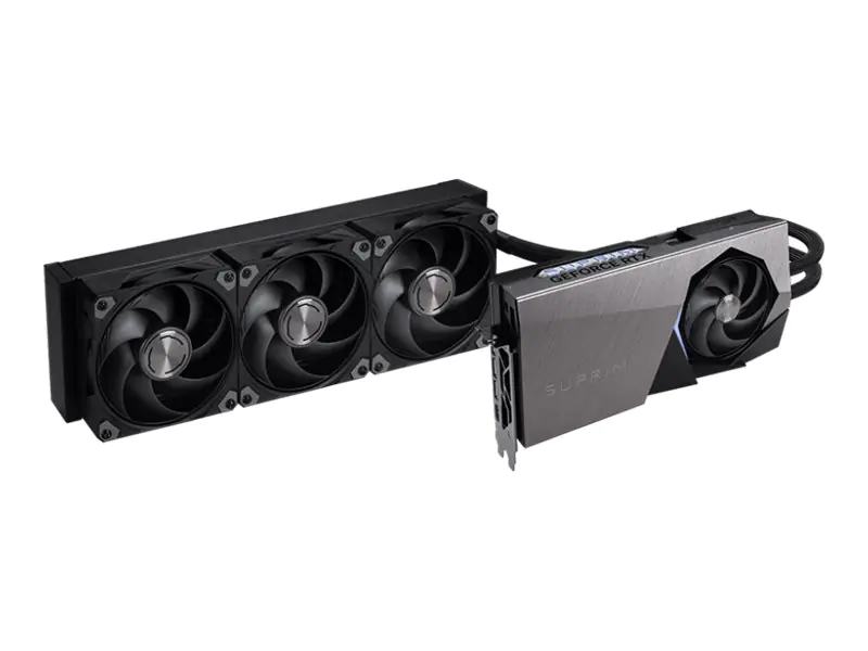 MSI GeForce RTX 5080 16G SUPRIM LIQUID SOC - Grafikkarten