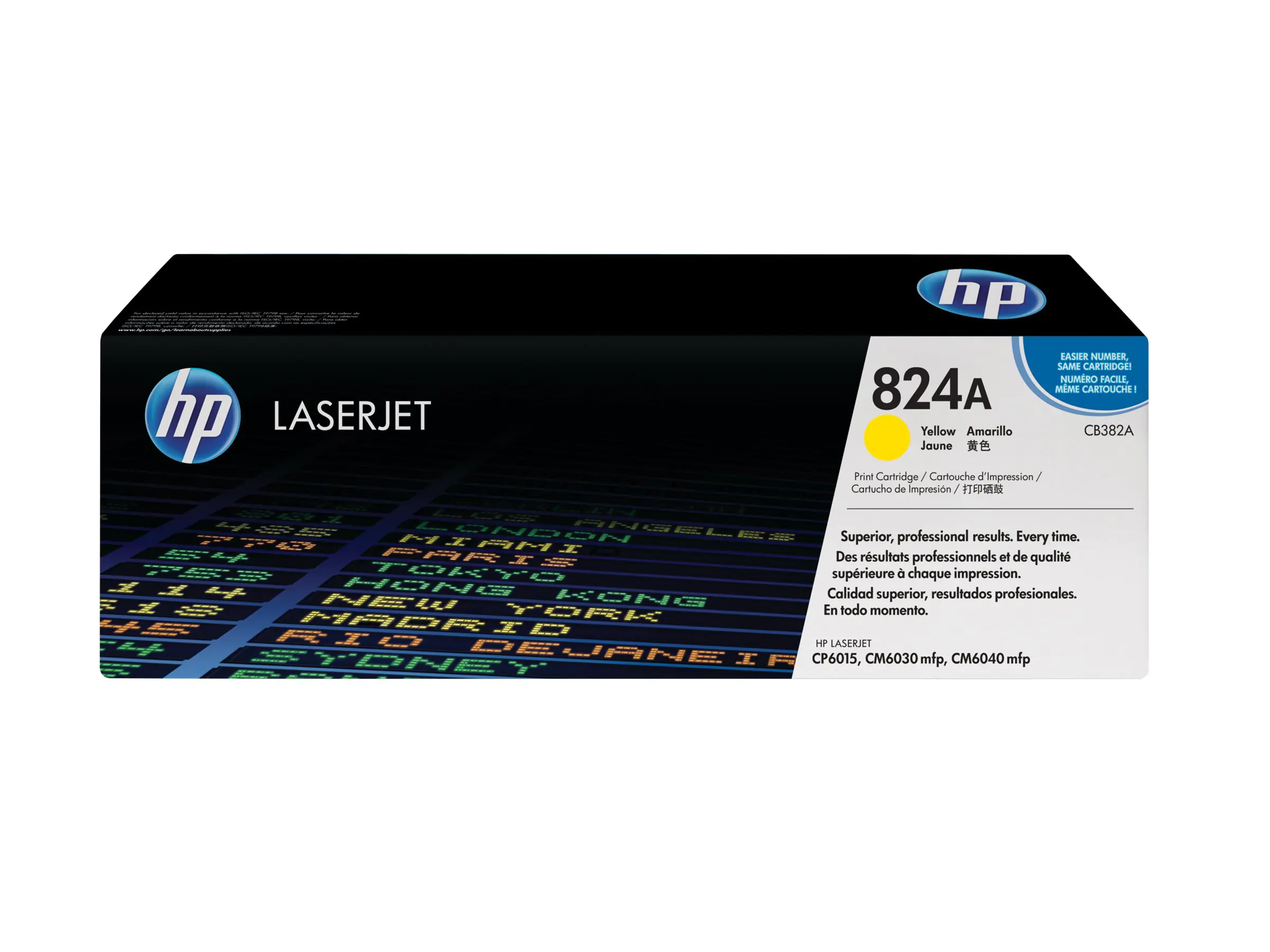 HP 824A - Gelb - original - LaserJet - Tonerpatrone (CB382A)