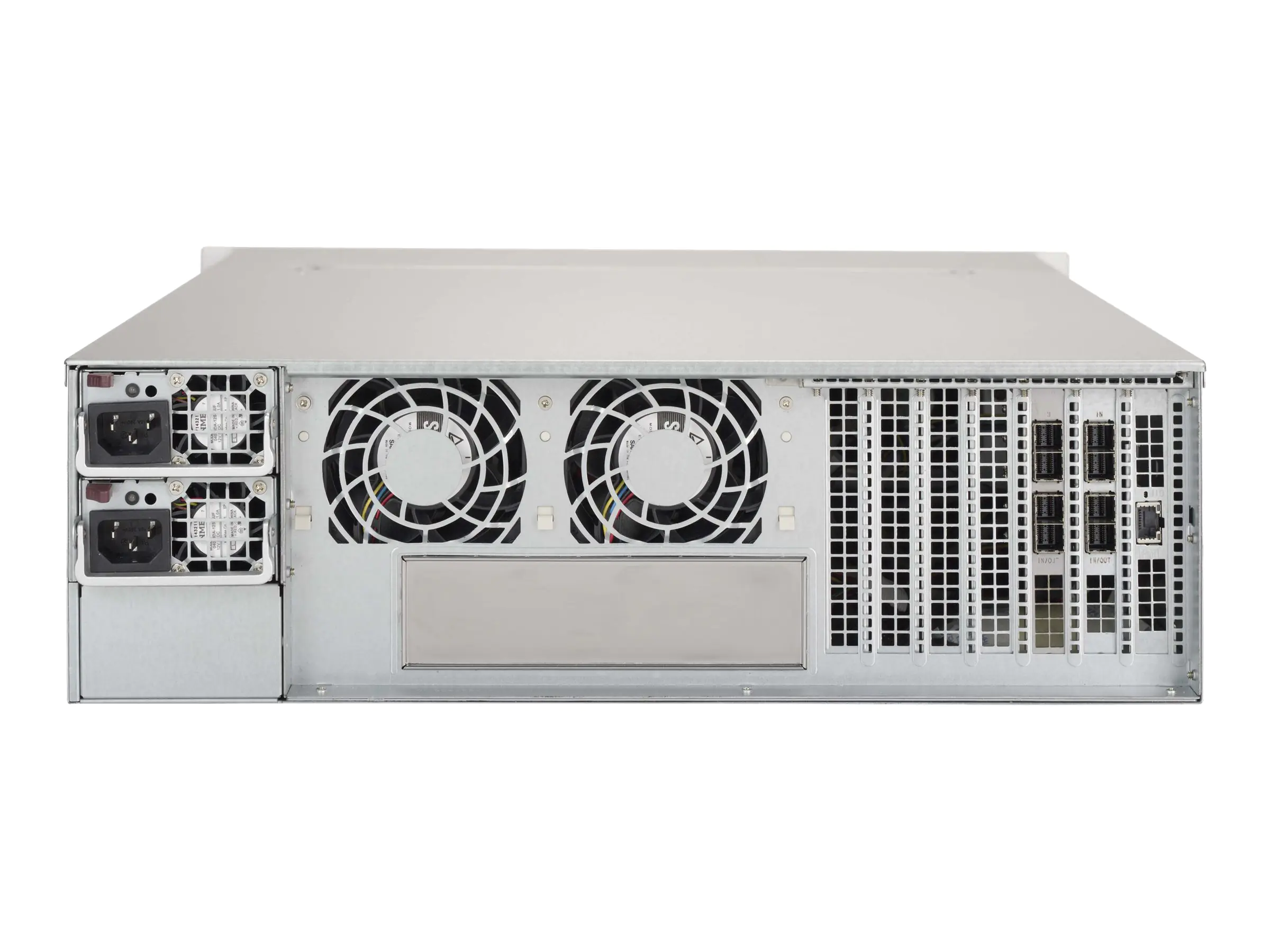 Supermicro SC836 BE2C-R609JBOD - Rack-Montage - 3U - SATA/SAS - Hot-Swap 650 Watt - Schwarz