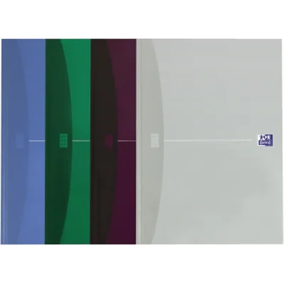 Oxford Kladde 100100570 DIN A4 kariert 96Blatt sortiert