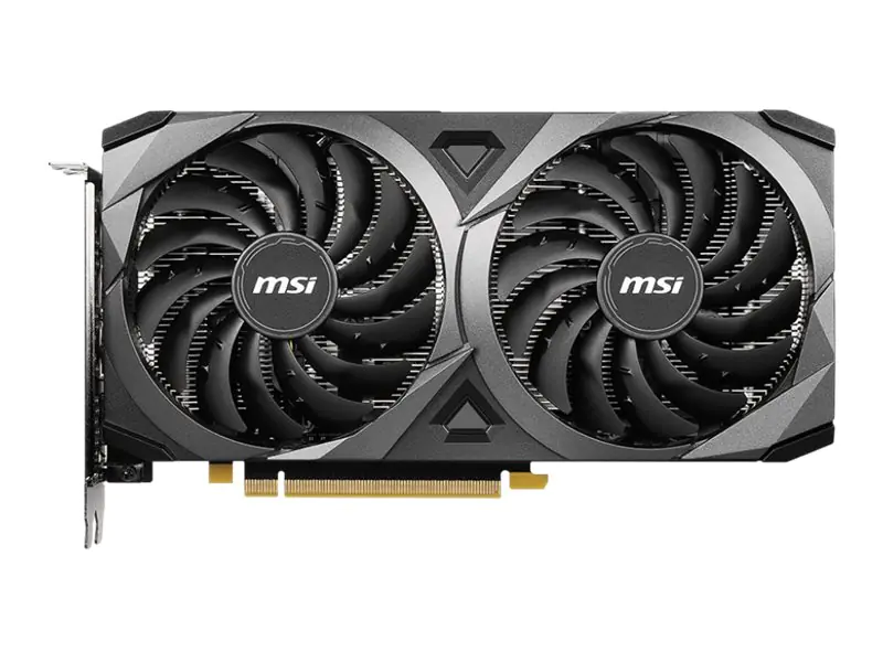 MSI GeForce RTX 3060 Ti VENTUS 2X 8G V1 LHR - Grafikkarten - GF RTX 3060 Ti - 8 GB GDDR6 - PCIe 4.0 - HDMI, 3 x DisplayPort
