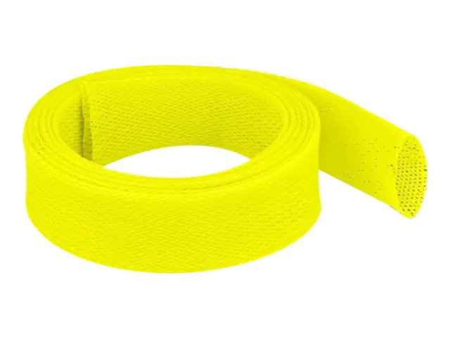 Delock - Geflechtschlauch - dehnbar - 2 m - Gelb