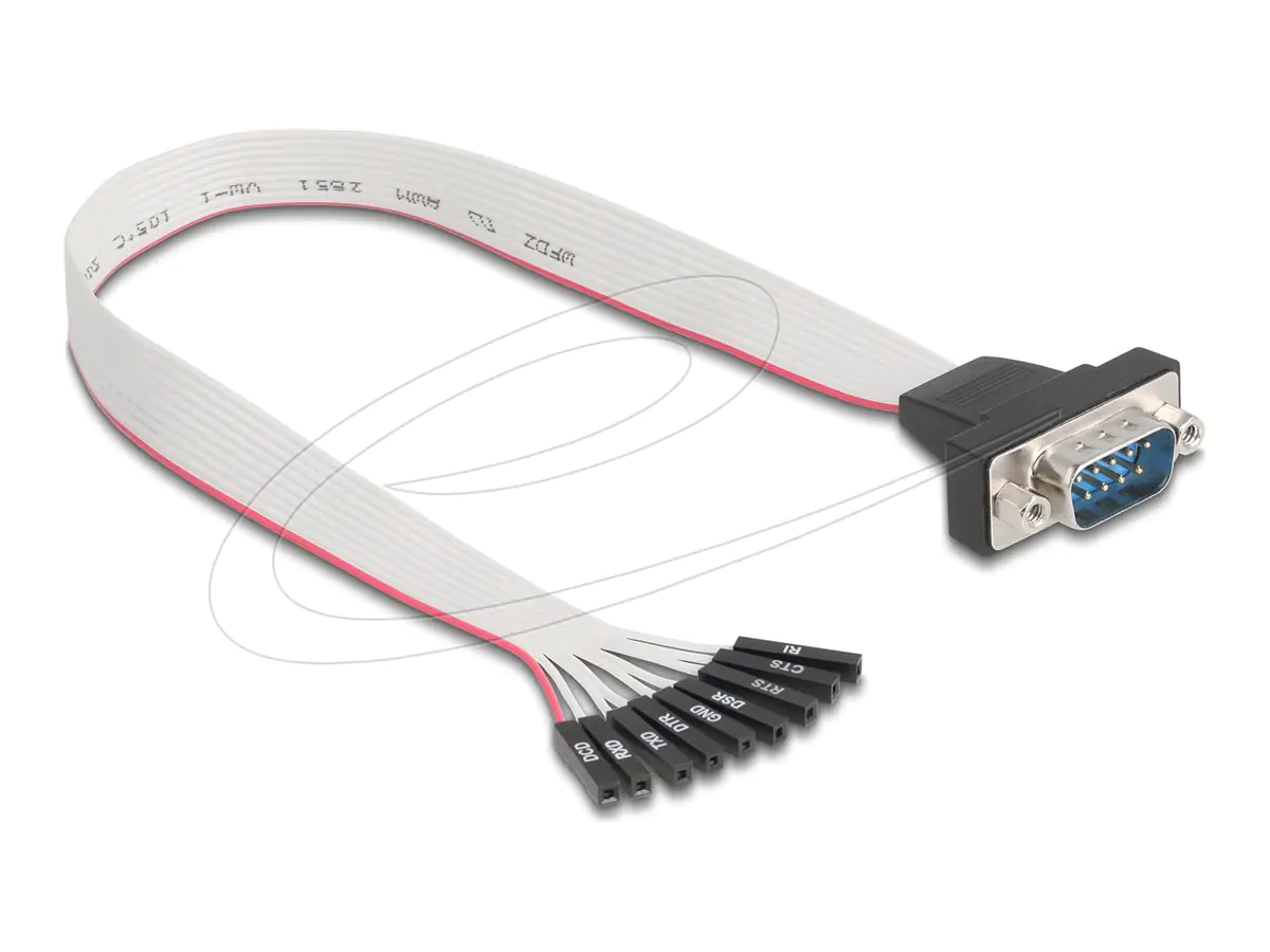 Delock Kabel seriell - 9-poliger serieller Kopf (W)
