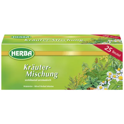 HERBA Tee Kräuter-Mischung 25 Btl./Pack.