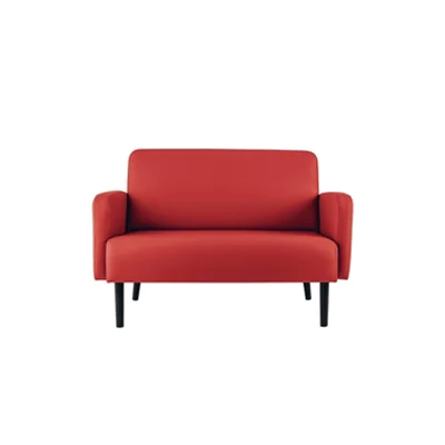 Paperflow Sofa easyChair LISBOA 1.240 x 830 x 815 mm (B x H x T) Kunstleder (79 % PVC, 21 % PES) rot