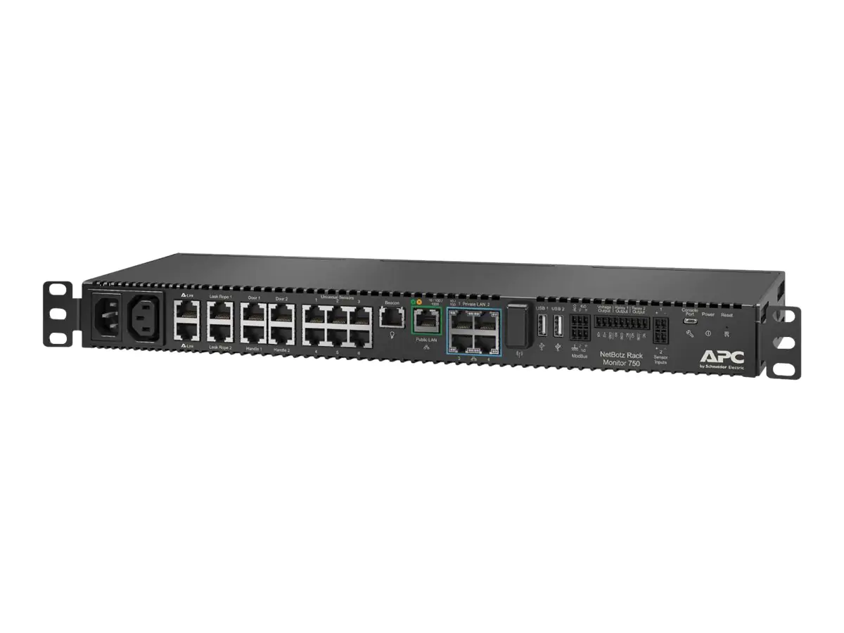APC NetBotz Rack Monitor 750 - Gerät zur Umgebungsüberwachung NBRK0750EU