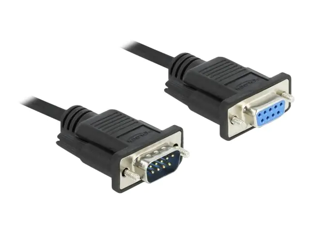 Delock Serielles Verlängerungskabel - DB-9 (M)