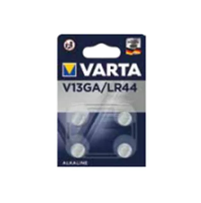 Varta 04276 101 404 - Einwegbatterie - LR44 - Alkali - 1,5 V - 4 Stück(e) - 130 mAh