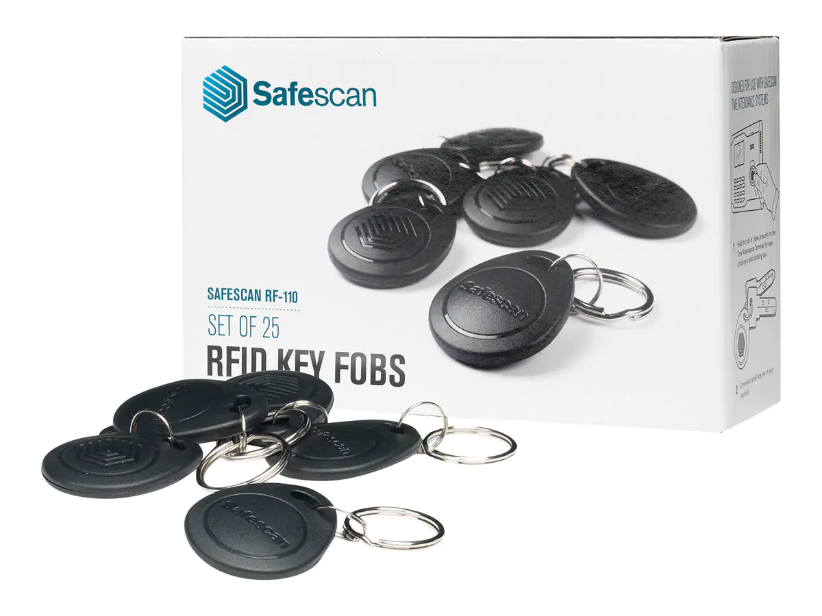 Safescan RF-110 - HF-Abstandsschlüsselanhänger (Packung mit 25)