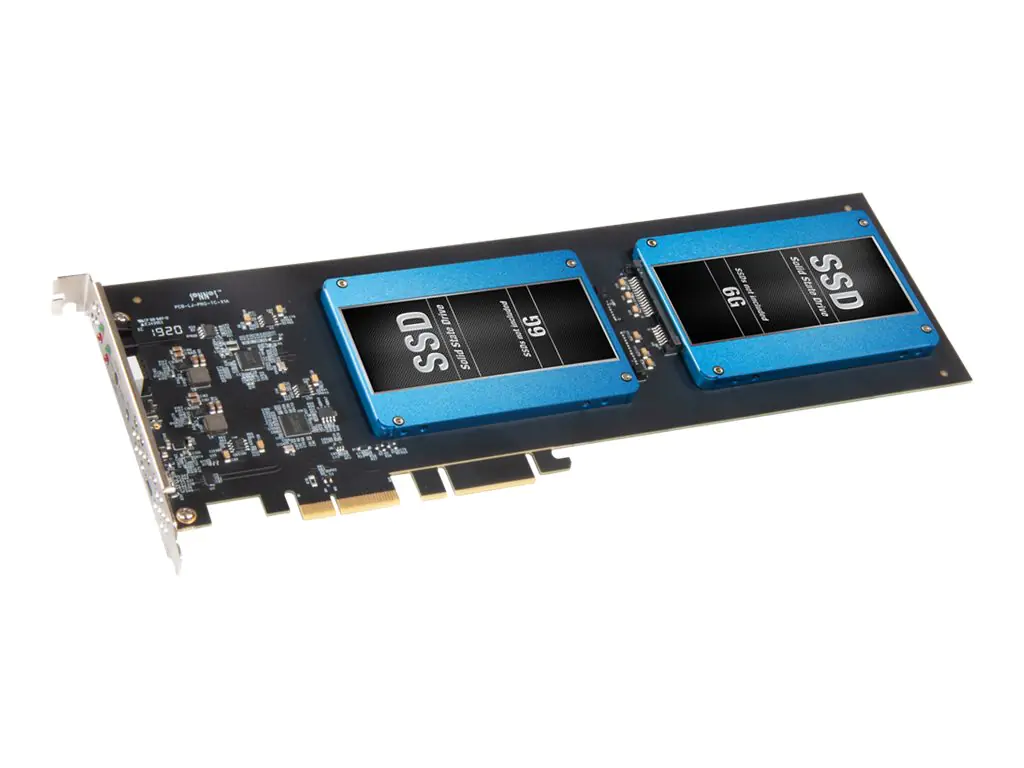 Sonnet Fusion - Speichercontroller (RAID) - 2 Sender/Kanal - SATA 6Gb/s - RAID 0, 1, JBOD - PCIe 3.0 x4