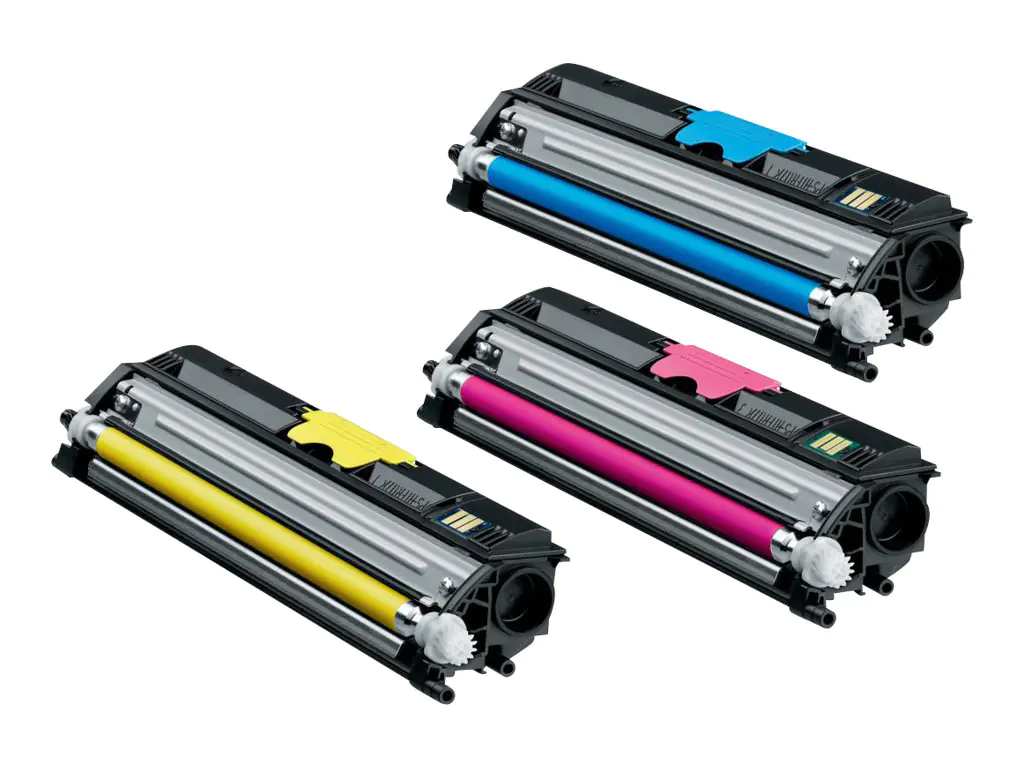 Konica Minolta - 3er-Pack - Gelb, Cyan, Magenta - Original - Tonerpatrone - für magicolor 1600W, 1650EN, 1650EN-d, 1650EN-dt, 1690MF