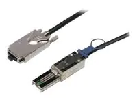 DIGITUS Externes SAS-Kabel - 4x Shielded Mini MultiLane SAS (SFF-8088)