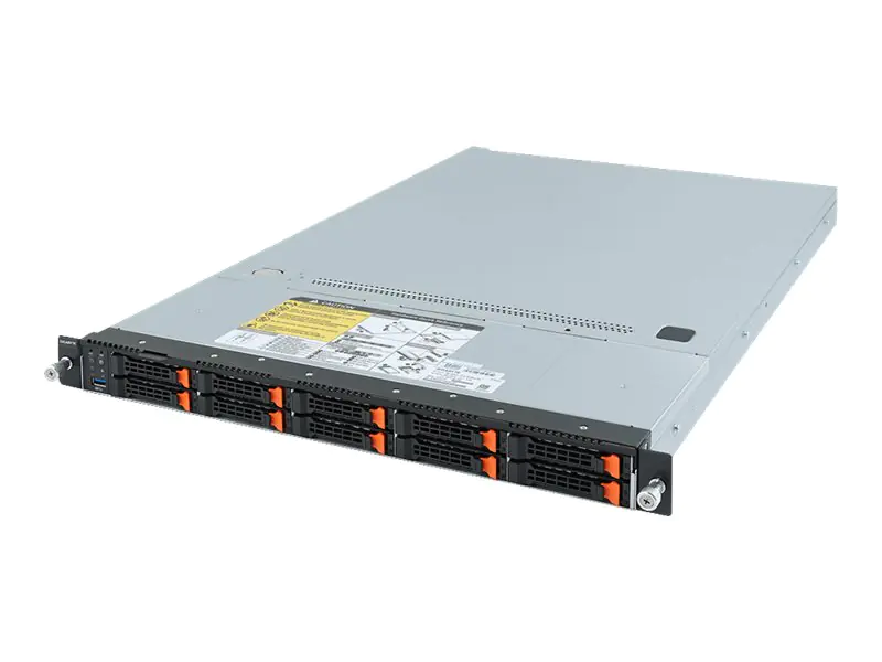 Gigabyte R182-Z92 (rev. 100) - Server - Rack-Montage - 1U - zweiweg - keine CPU - RAM 0 GB - PCI Express - Hot-Swap 6.4 cm (2.5")
