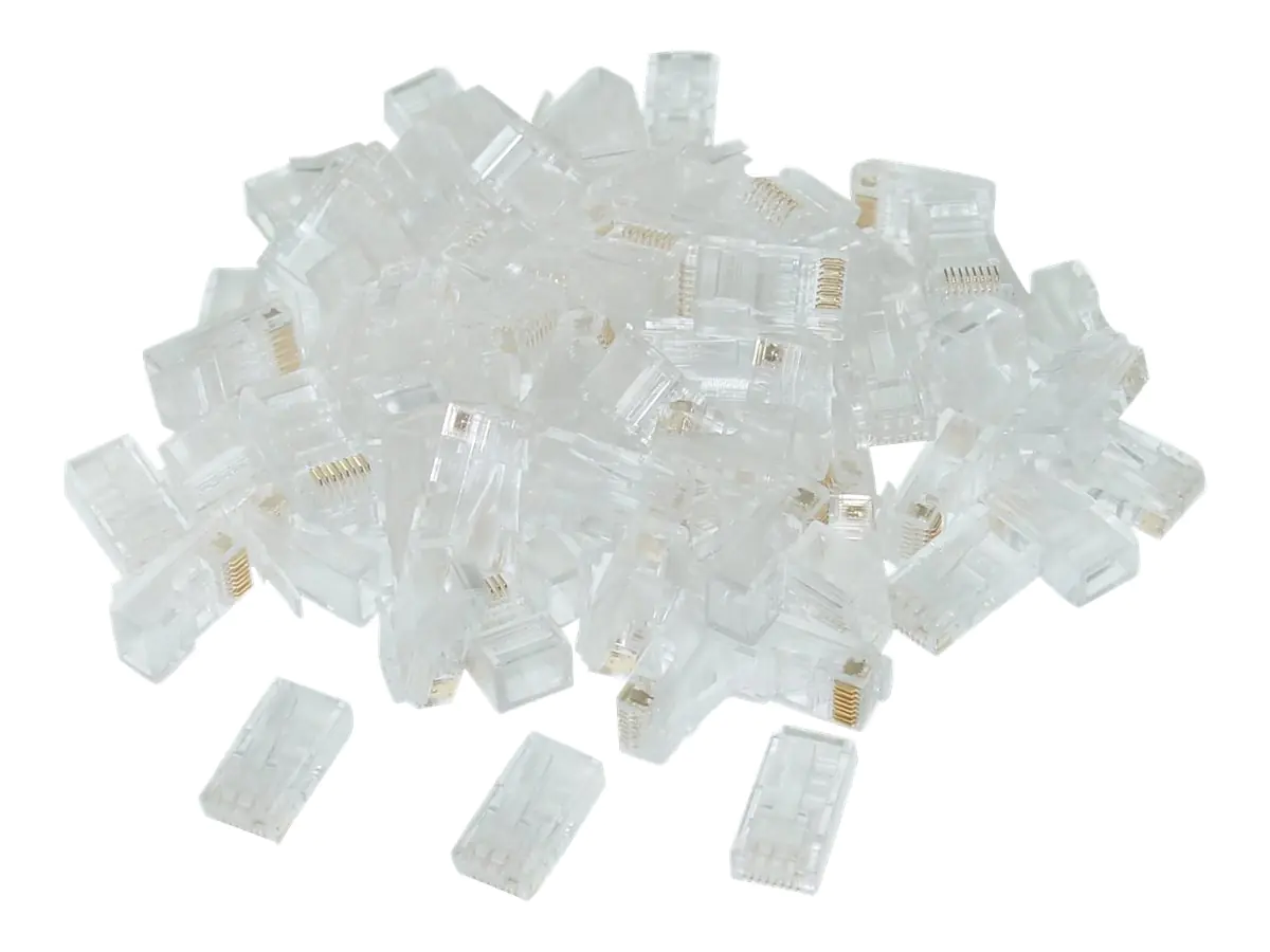Gembird Cablexpert - Netzwerkanschluss - RJ-45 (M) - CAT 6 (Packung mit 100)