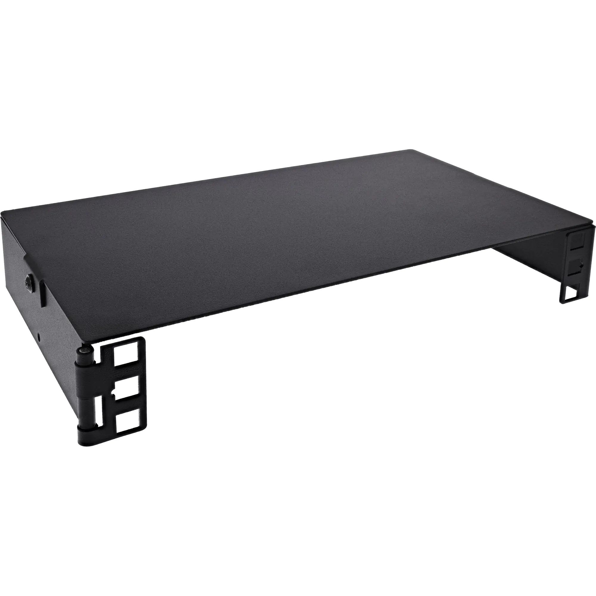InLine 10" Mini Rack zur Wandmontage - 1HE - 15,2cm Tiefe - schwarz 10101B