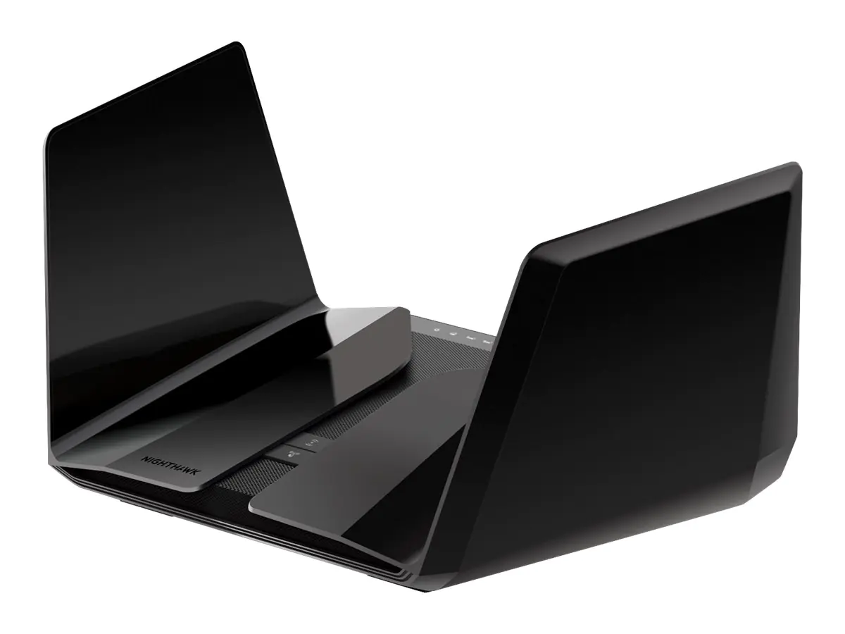Netgear Nighthawk RAX200 - Wireless Router 5-Port-Switch - 1GbE, 2.5GbE - Wi-Fi 6 - Tri-Band