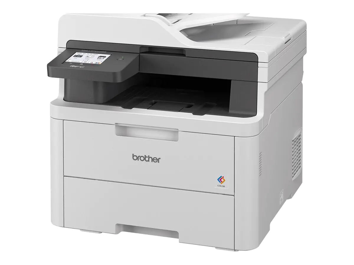 Brother MFC-L3740CDWE - Multifunktionsdrucker - Farbe - LED - A4/Legal (Medien) - bis zu 18 Seiten/Min. (Kopieren) - bis zu 18 Seiten/Min. (Drucken) - 250 Blatt - 33.6 Kbps - USB 2.0, Gigabit LAN, Wi-Fi(n)