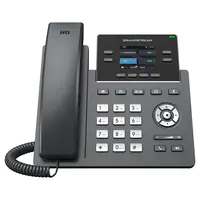 Grandstream GRP2612G - IP-Telefon - Schwarz - Kabelgebundenes Mobilteil - 4 Zeilen - LCD - 6,1 c