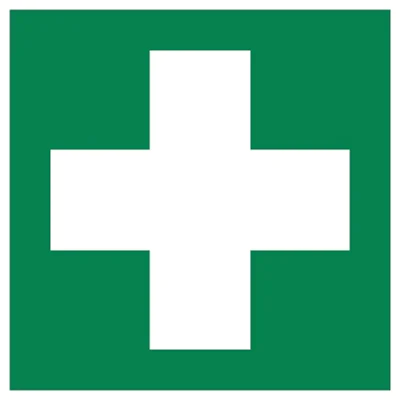 Hinweisschild PVC-Folie Erste Hilfe sk 150x150mm