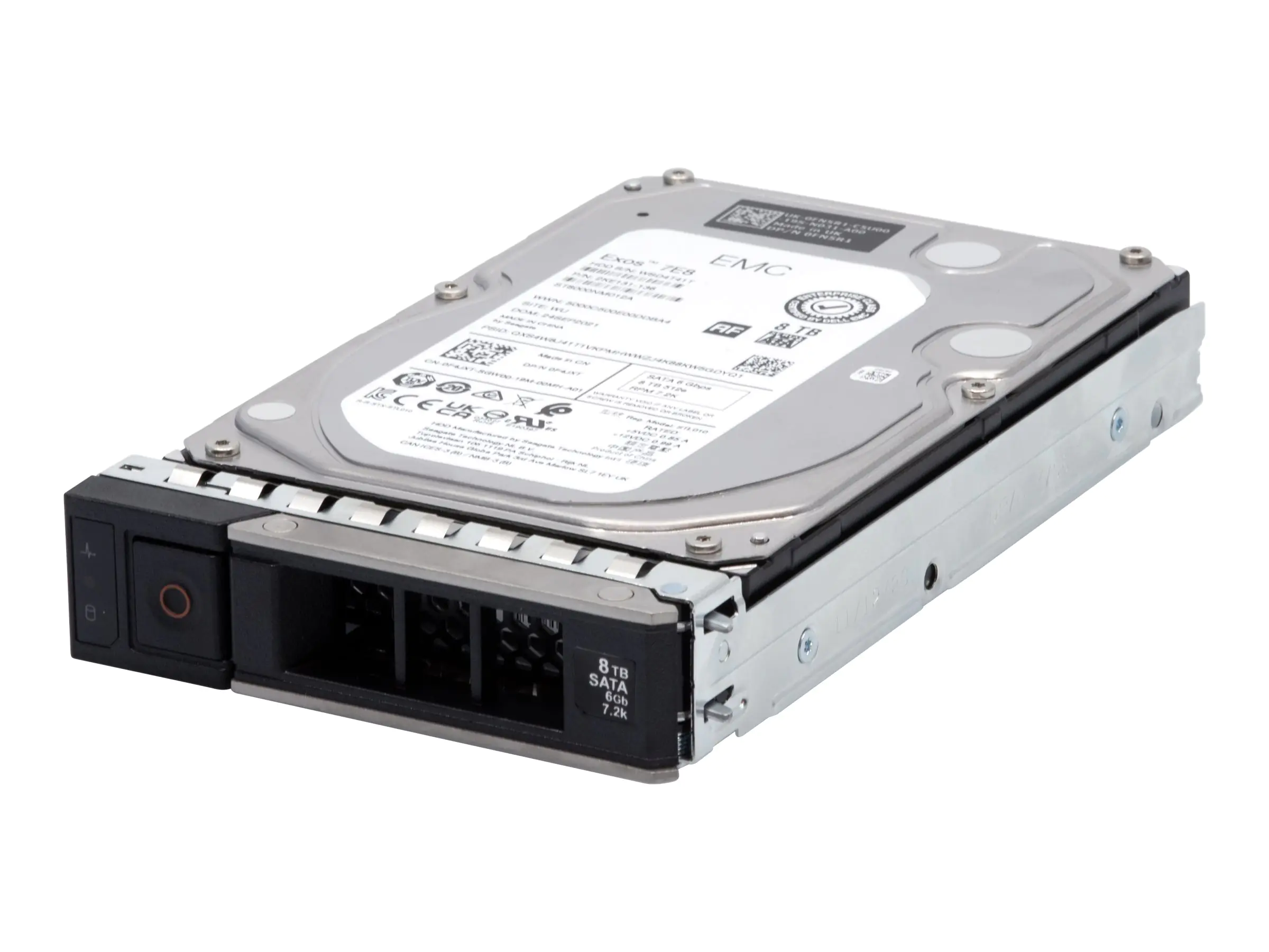 Axis - Festplatte - 8 TB - Enterprise - intern - 3.5" (8.9 cm) - SATA 6Gb/s - 7200 rpm - für Camera Station S1116 Recorder, S1216 Recording Server, S1232, S1264