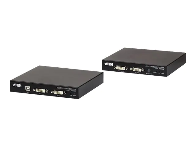 ATEN CE 624 - KVM-/Audio-/USB-/serieller Extender - HDBaseT 2.0 - USB - bis zu 150 m