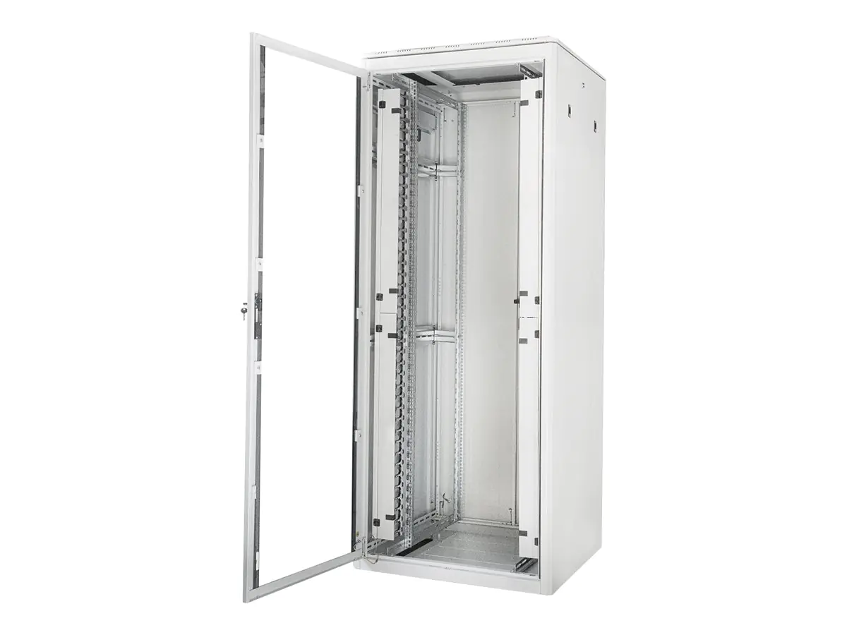 Digitus Varioflex-N Series - Schrank Netzwerkschrank - 800 x 1000 mm (B x T) - Hellgrau, RAL 7035 - 42HE - 48.3 cm (19")