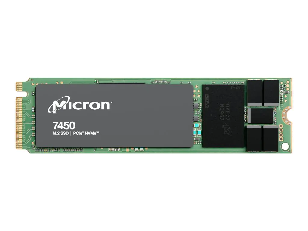 Micron 7450 PRO - SSD - verschlüsselt - 960 GB - intern - M.2 2280 - PCIe 4.0 (NVMe)