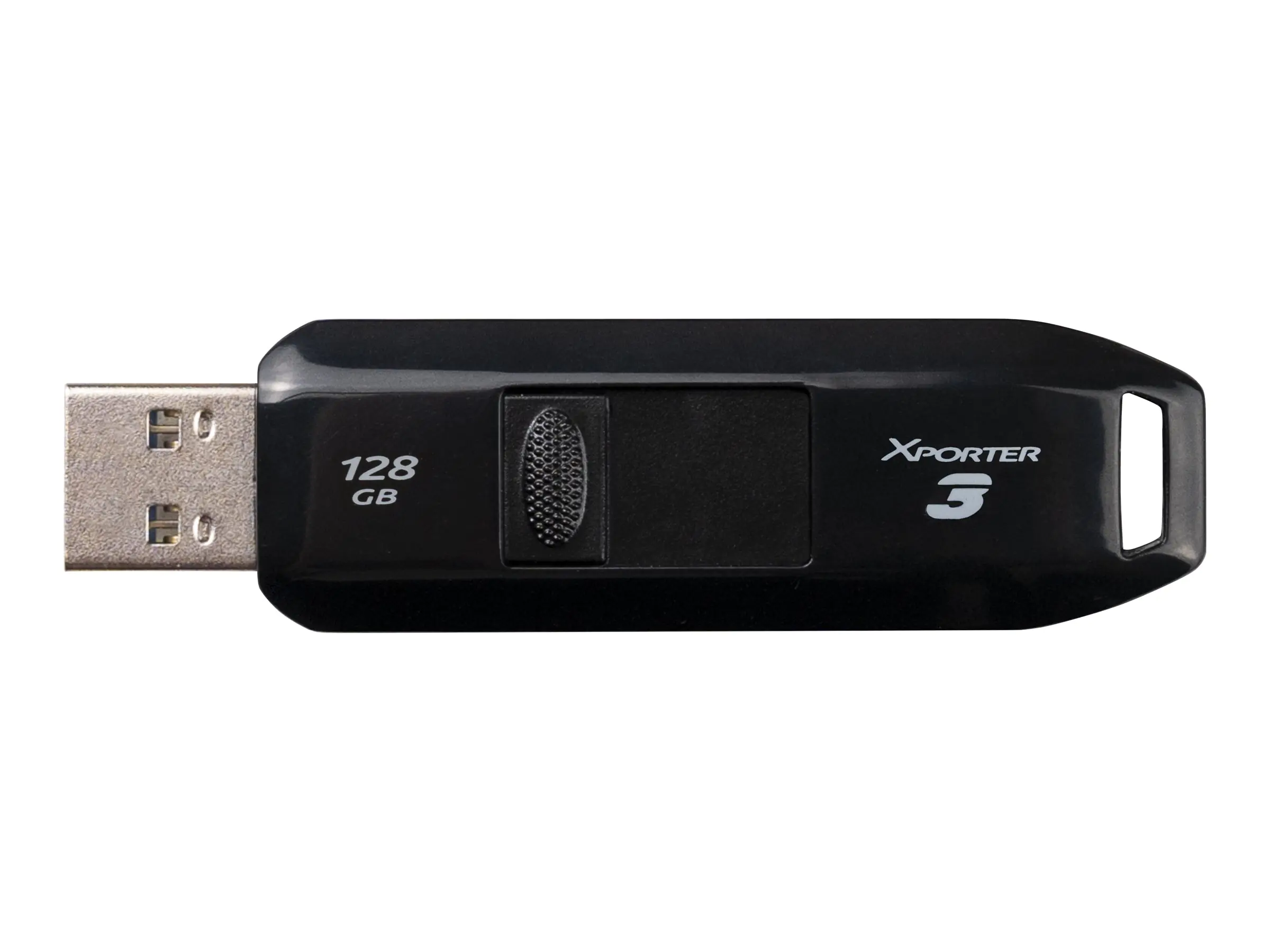 PATRIOT Memory Xporter 3 - 128 GB - USB Typ-A - 3.2 Gen 1 (3.1 Gen 1) - Dia - 10 g - Schwarz