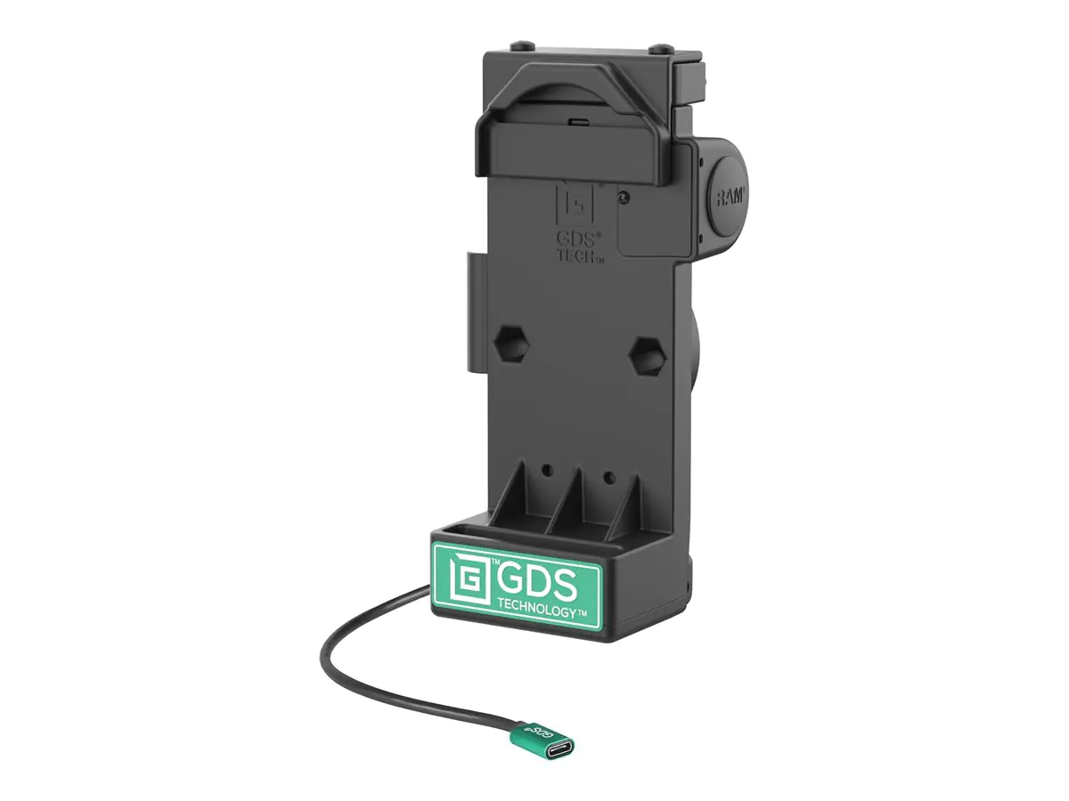 Ram Mounts RAM GDS Uni-Conn - Ladestation - nicht verriegelnd, federbelastet (Pogo) RAM-GDS-DOCK-V12-U1CPU