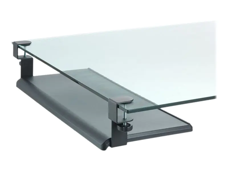 EXPONENT - Montagekomponente (Tastatur-Tablett, 2 Tischplattenmontageklammern) - für Tastatur und Maus - Schwarz - Tischmontage