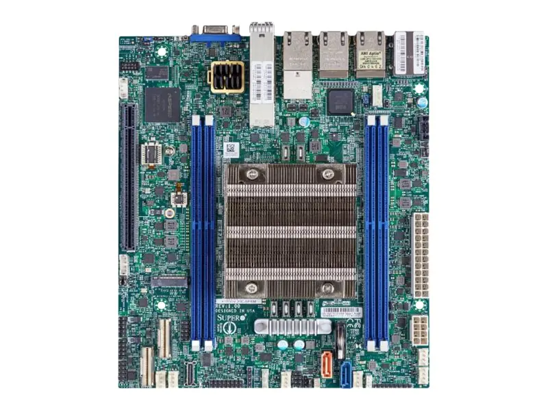 Supermicro X12SDV-16C-SPT8F - Motherboard - micro