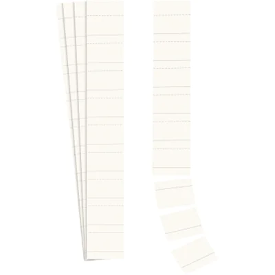 Ultradex Einsteckkarte Planrecord 140608 60x32mm weiß 90 St./Pack.