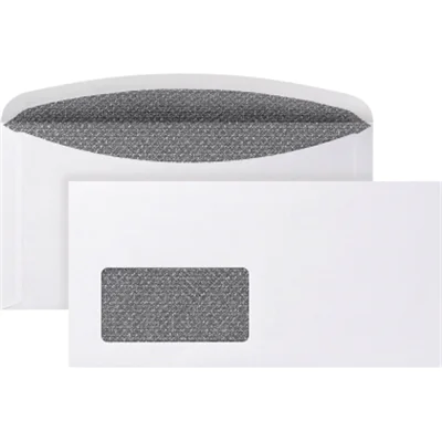 POSTHORN Briefumschlag 3000 DIN C6/C5 mit Fenster 80g/m² mit gummierter Klappe Papier weiß 1.000 St./Pack.