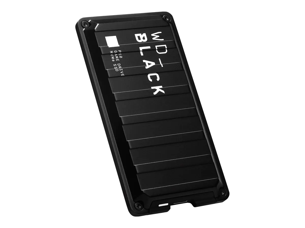 WD_Black P50 Game Drive SSD WDBA3S0040BBK - SSD - 4 TB - extern (tragbar) - USB 3.2 Gen 2x2 (USB-C Steckverbinder)