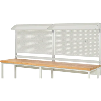 RAU Werkzeugwand 02 3.000 x 1.130 x 350 mm (B x H x T) Stahl, pulverbeschichtet lichtgrau