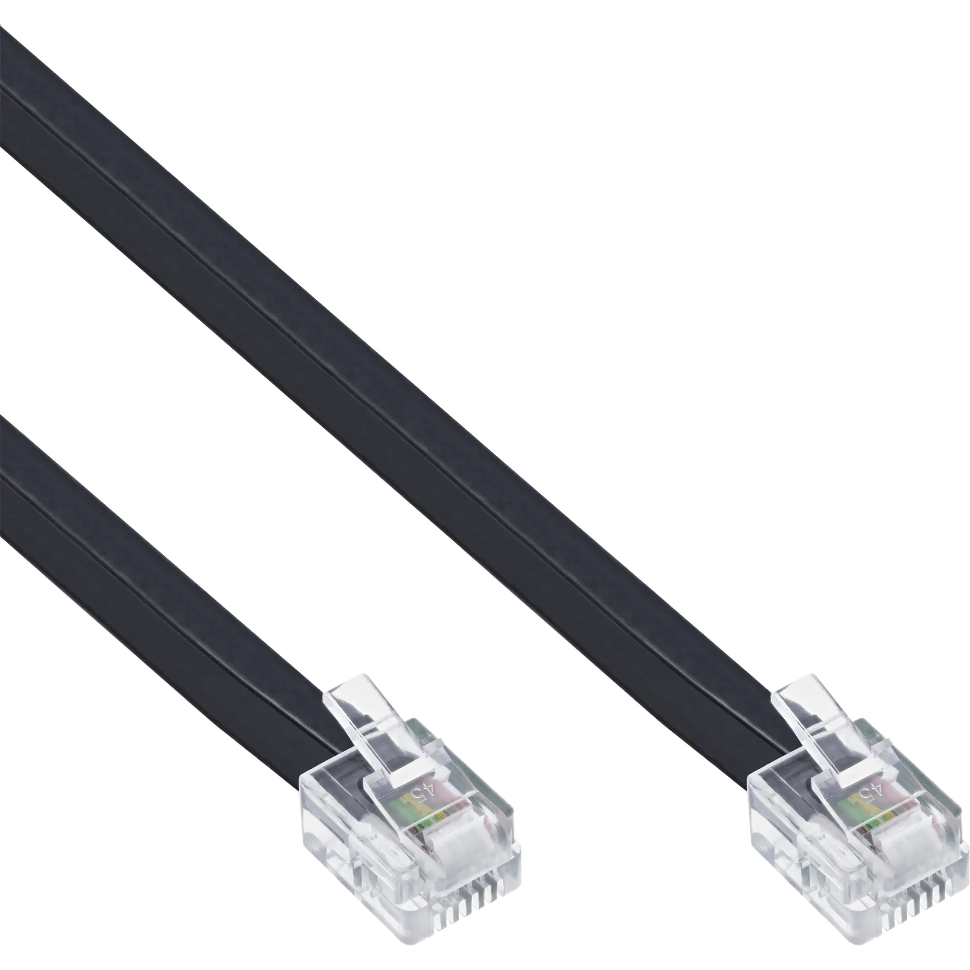 InLine Modularkabel - RJ11 - Stecker / Stecker - 4adrig - 6P4C - 10m 18840L