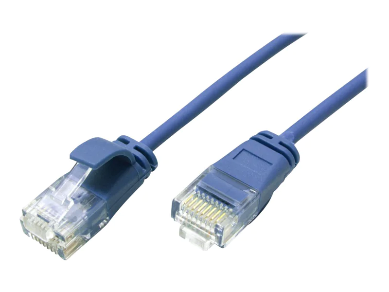 Roline - Patch-Kabel - RJ-45 (M) zu RJ-45 (M) - 1.5 m - UTP - CAT 6a - halogenfrei, geformt - Blau
