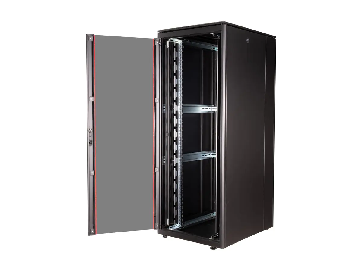ROLINE Pro - Schrank Netzwerkschrank - mit Glastür, 800 x 1000 mm (B x T) 26.21.0233