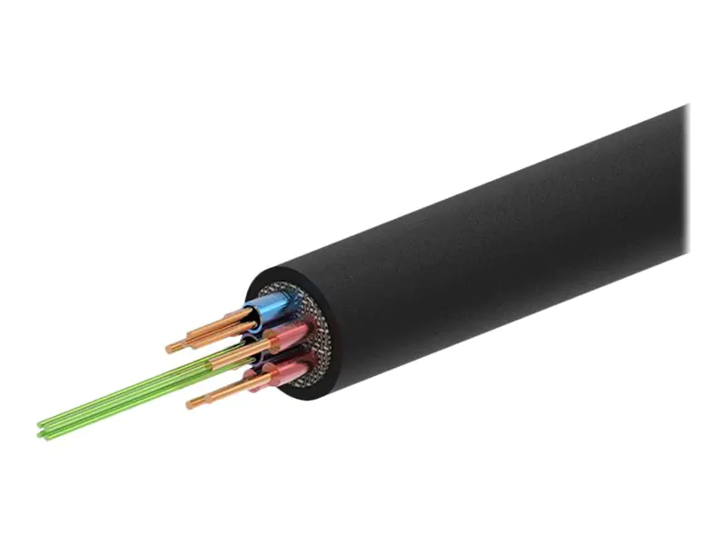 celexon HDMI-Kabel - HDMI (M) bis HDMI (M) - 50 m Glasfaser - Schwarz - 4K Unterstützung 1000004846