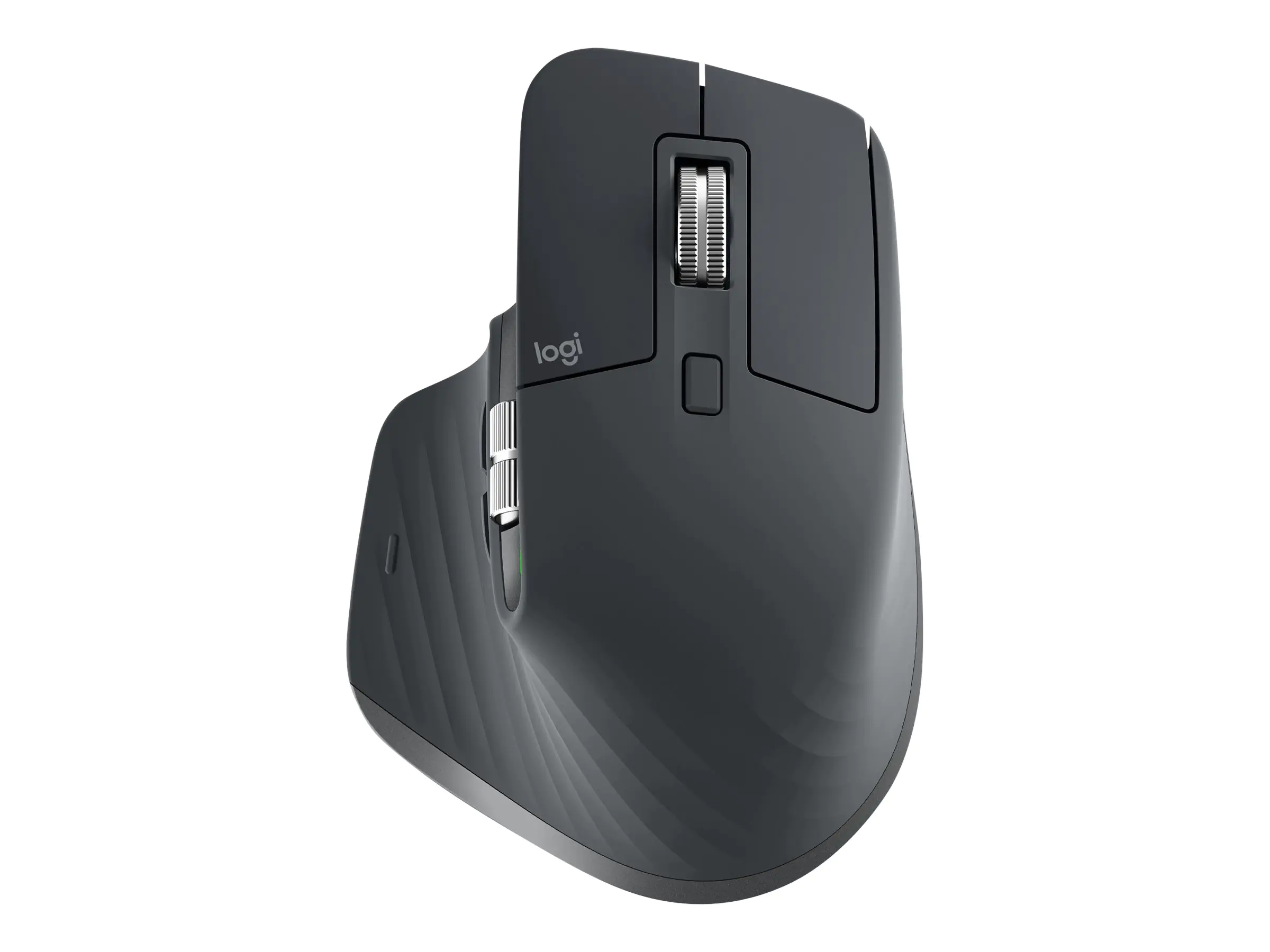 Logitech MX Master 3 - Maus - Laser - 7 Tasten - kabellos - Bluetooth, 2.4 GHz - kabelloser Empfänger (USB) - Graphite